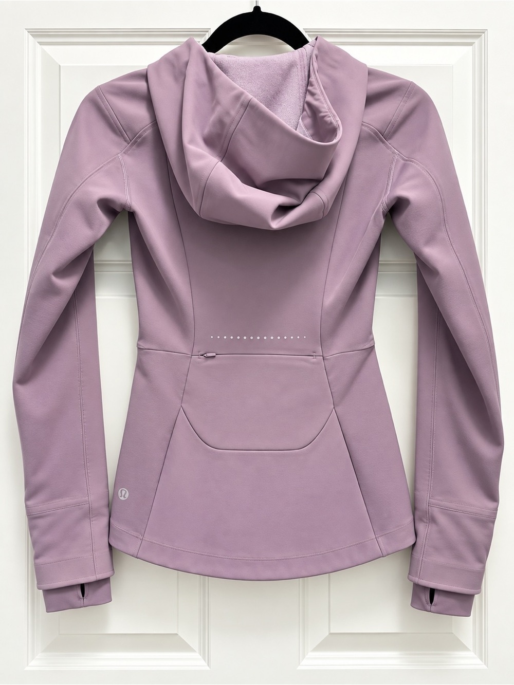 Lululemon Cross Chill RepelShell Jacket Size 0 Purple Mauve Running - Picture 2 of 12